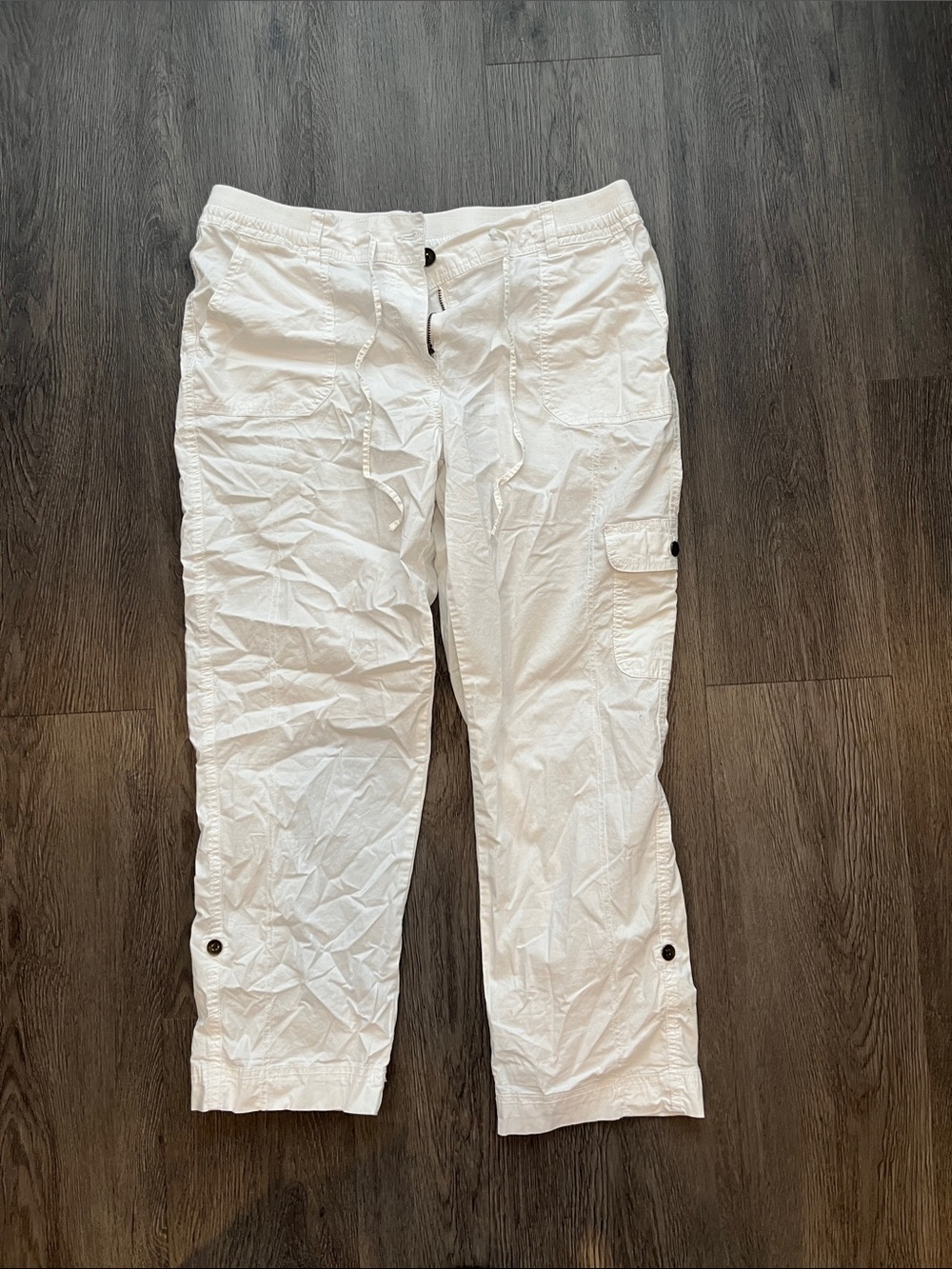 Linen capris